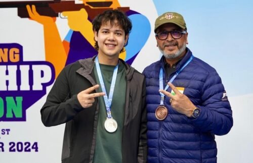 Read more about the article Memorable debut for Adriyan Karmakar at ISSF World Cup, wins silver in 50m rifle with national record