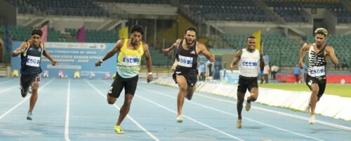 Read more about the article 64th National Inter State Senior Athletics Championships: Tamil Arasu wins men’s 100m dash with a meet record