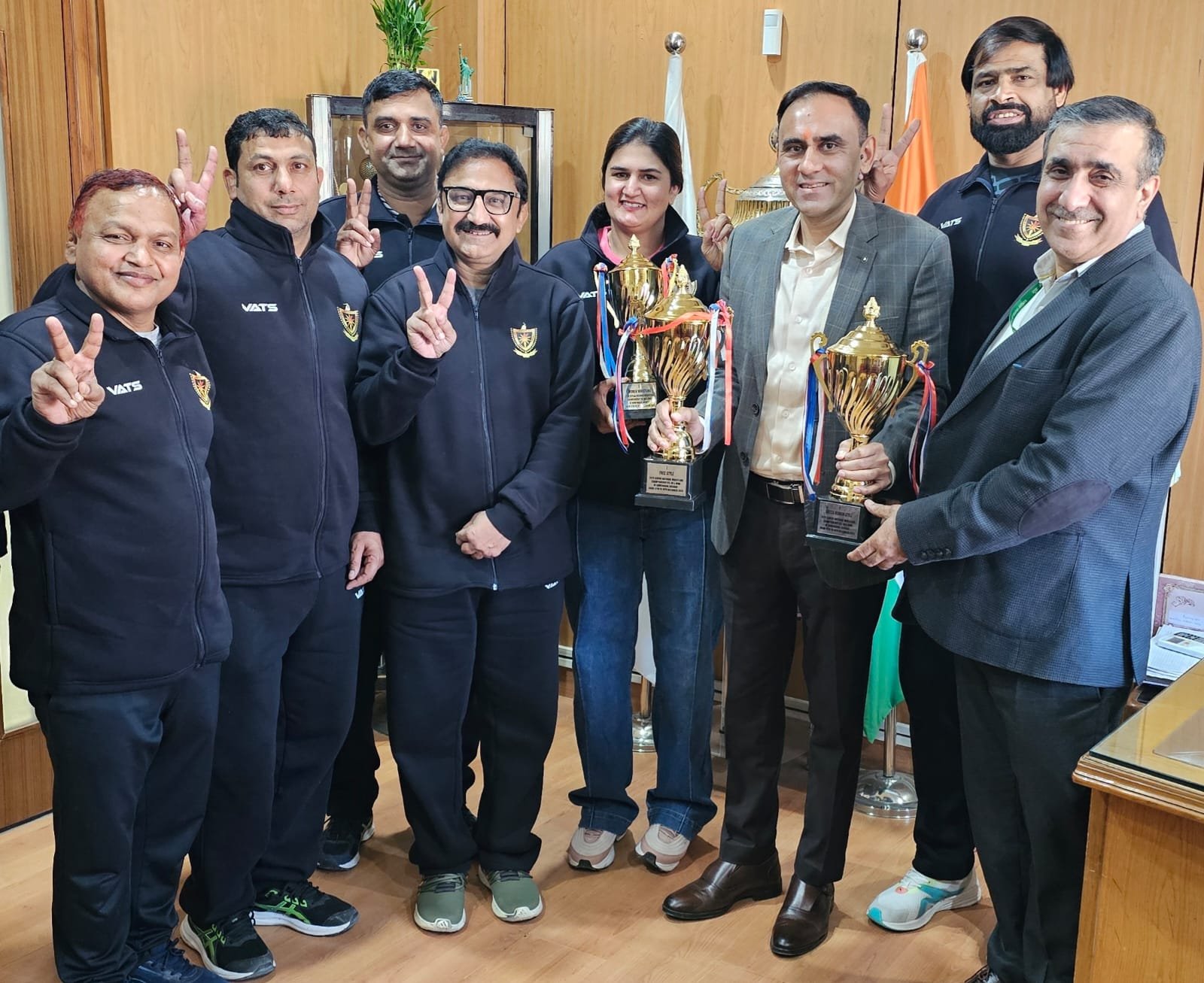 Stars shine at National wrestling Championships in Ahmedabad