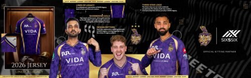 Read more about the article TATA IPL 2026: Three-times champion Kolkata Knight Riders Launches new jersey