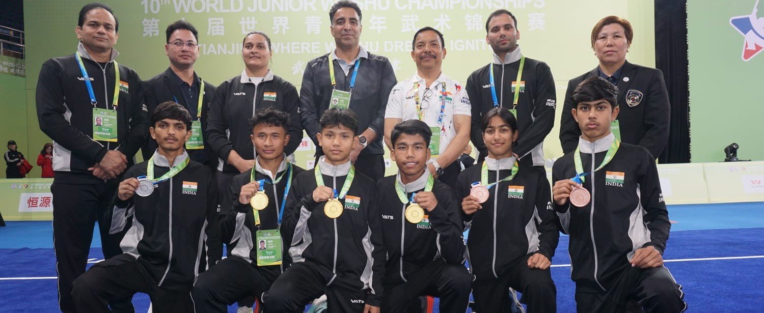 Indian team reap good harvest at 10th World Junior Wushu Championship in China