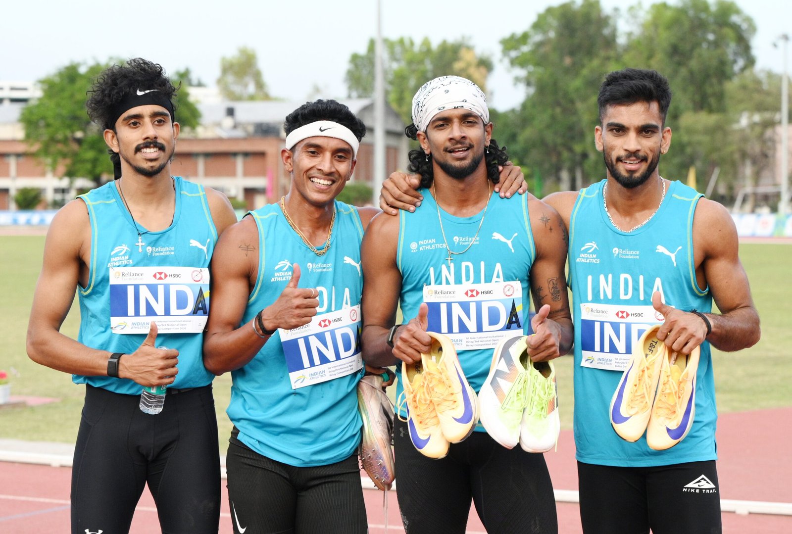 Olympian Rajesh Ramesh anchors national 4x400m relay team to victory in Chandigarh