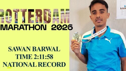Read more about the article Army runner Sawan Barwal conquers challenging conditions at Rotterdam Marathon, breaks national record