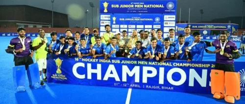Read more about the article 16th Hockey India Sub Junior Men National Championship 2026:  Uttar Pradesh Hockey wins trophy