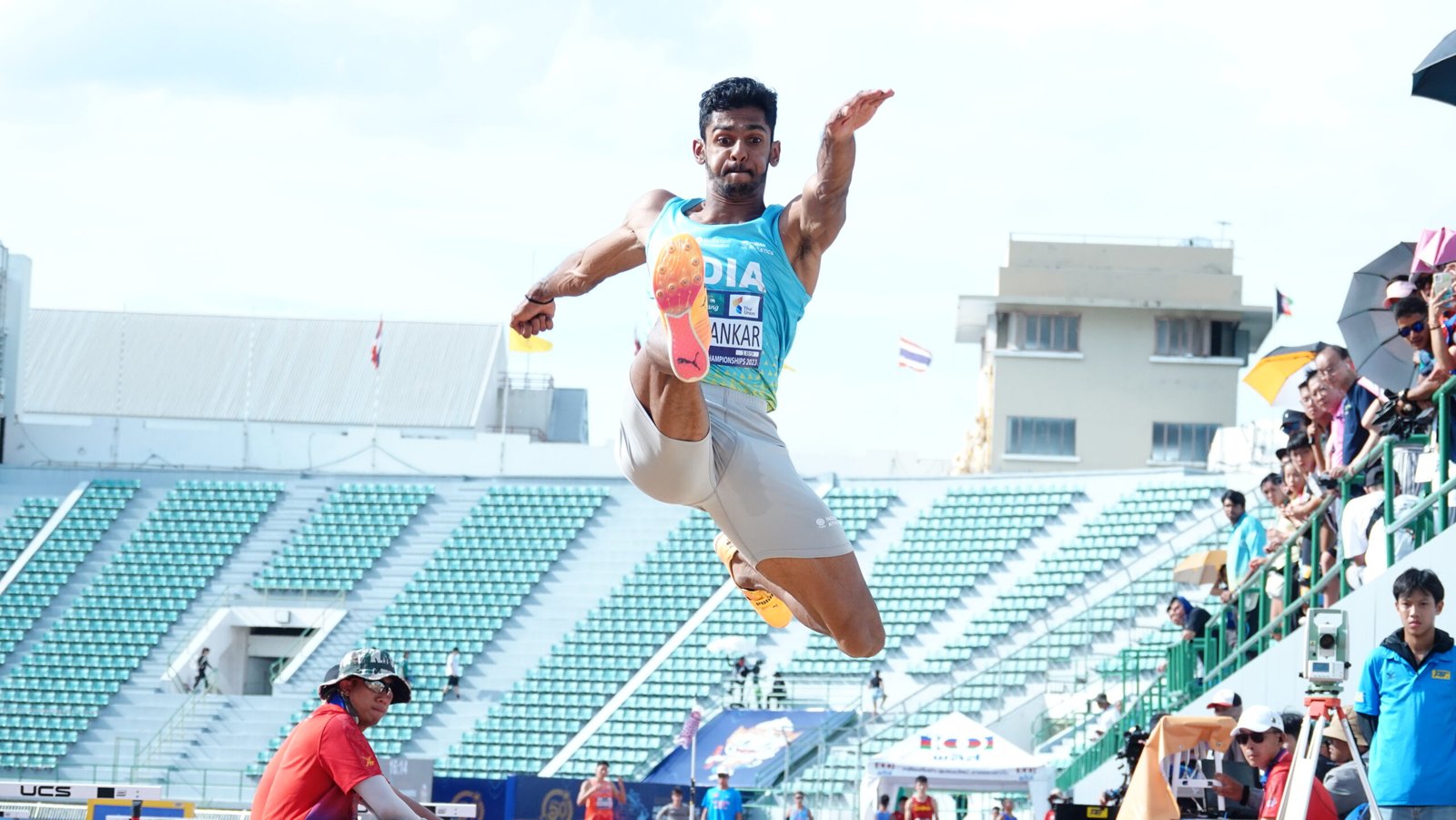 Indian Open Athletics Series: A steady flight earns Murali Sreeshankar men’s long jump gold with a distance of 8.15m