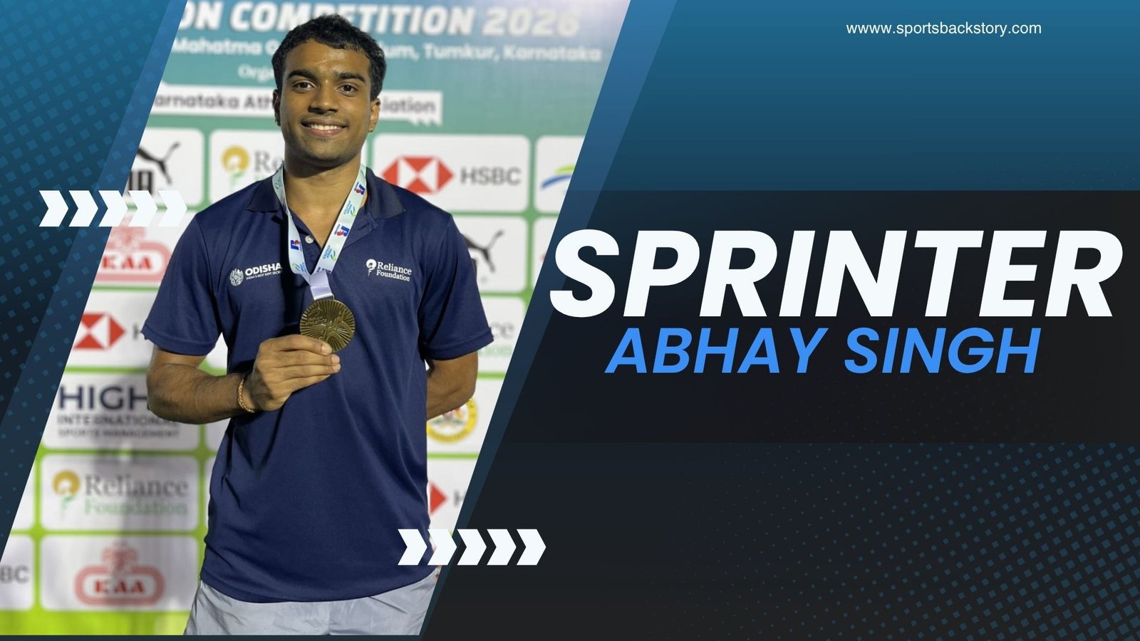 Read more about the article India’s fastest junior male sprinter Abhay Singh sets his eyes firmly on Asian U20 Athletics Championships