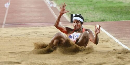 Read more about the article Healthy competition between Shaili Singh and Ancy Sojan “lights up” the jumping arena