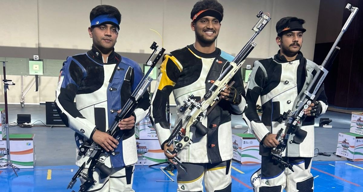 24th Kumar Surendra Singh Memorial Shooting Championship: Rudrankksh Patil clinches 10m air rifle gold