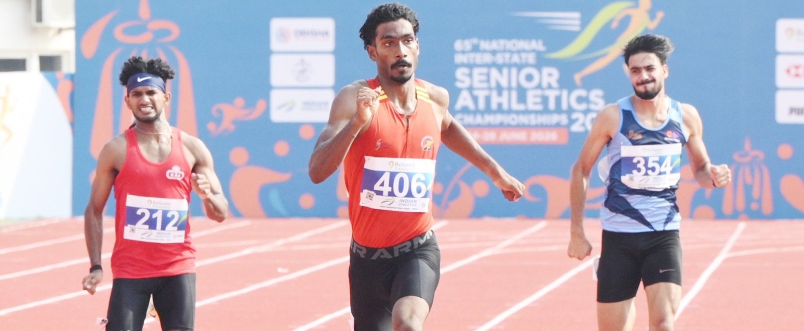 Read more about the article National Inter-State Athletics Meet: Thrilling showdown between Vishal TK and Rajesh Ramesh in men’s 400m