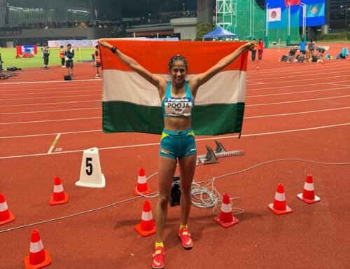 Read more about the article Pooja’s next goal is to win medal at World U20 Athletics Championships in Eugene