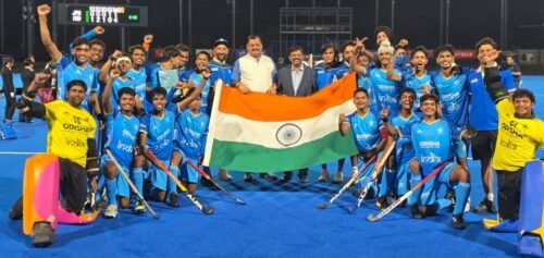 Read more about the article U-18 Asia Cup 2026: Indian men’s hockey team crowned champions, women’s team settle for bronze