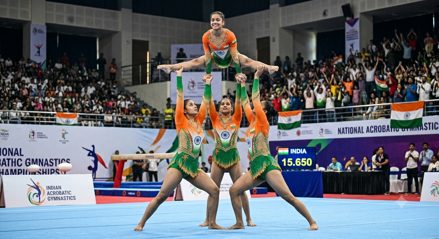 Exclusive: Acrobatic gymnasts flag financial irregularities during the GFI-organised 2025 Asian Championships in Goa