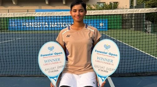 Read more about the article 31st Fenesta Open National Tennis Championship: Khushi Kadian excels in girls U14 and U16 categories  