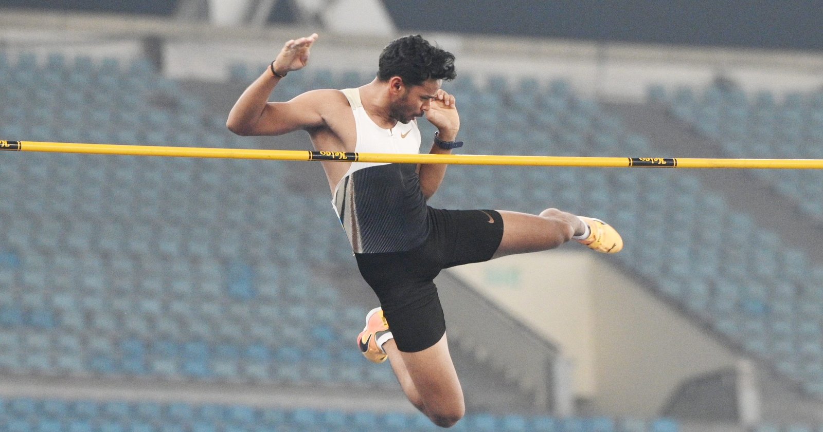 65th National Open Athletics Meet: Madhya Pradesh’s pole vaulter Kuldeep Kumar raises the bar, sets meet record